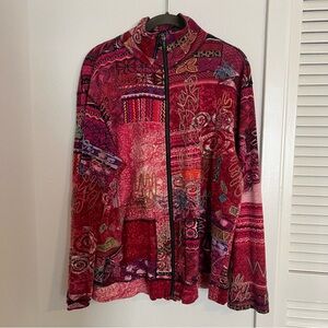 Chico's Patchwork Jacket